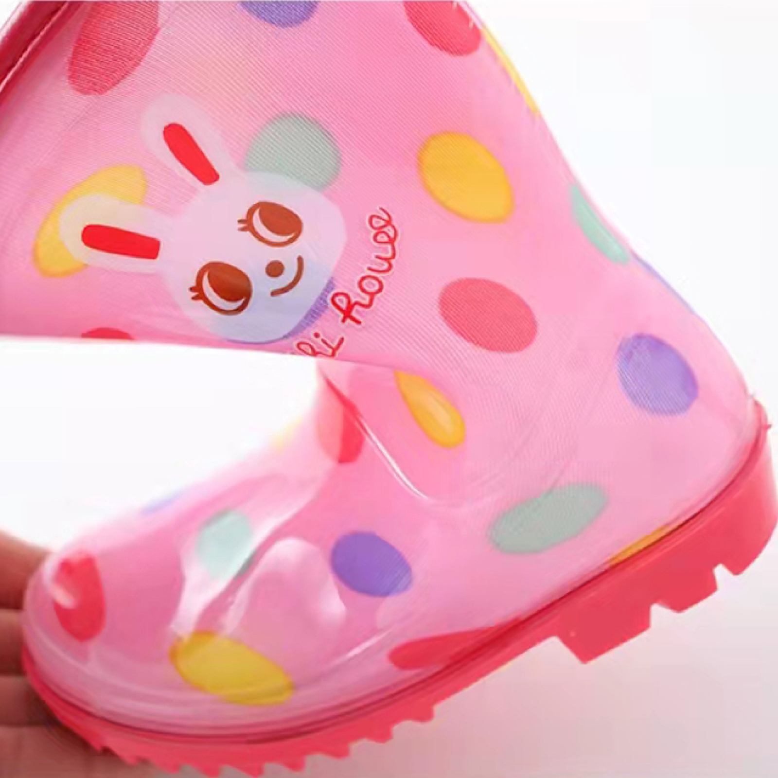 Customized Anti Slip And Waterproof Light Weight Kids Rain Boots PVC Rain Boots