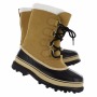 2020 Ladies Rubber Sole Leather Waterproof Snow Boots