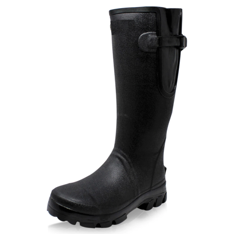 Mens Neoprene Lined Waterproof Wellington Mucker Field Gusset Boots