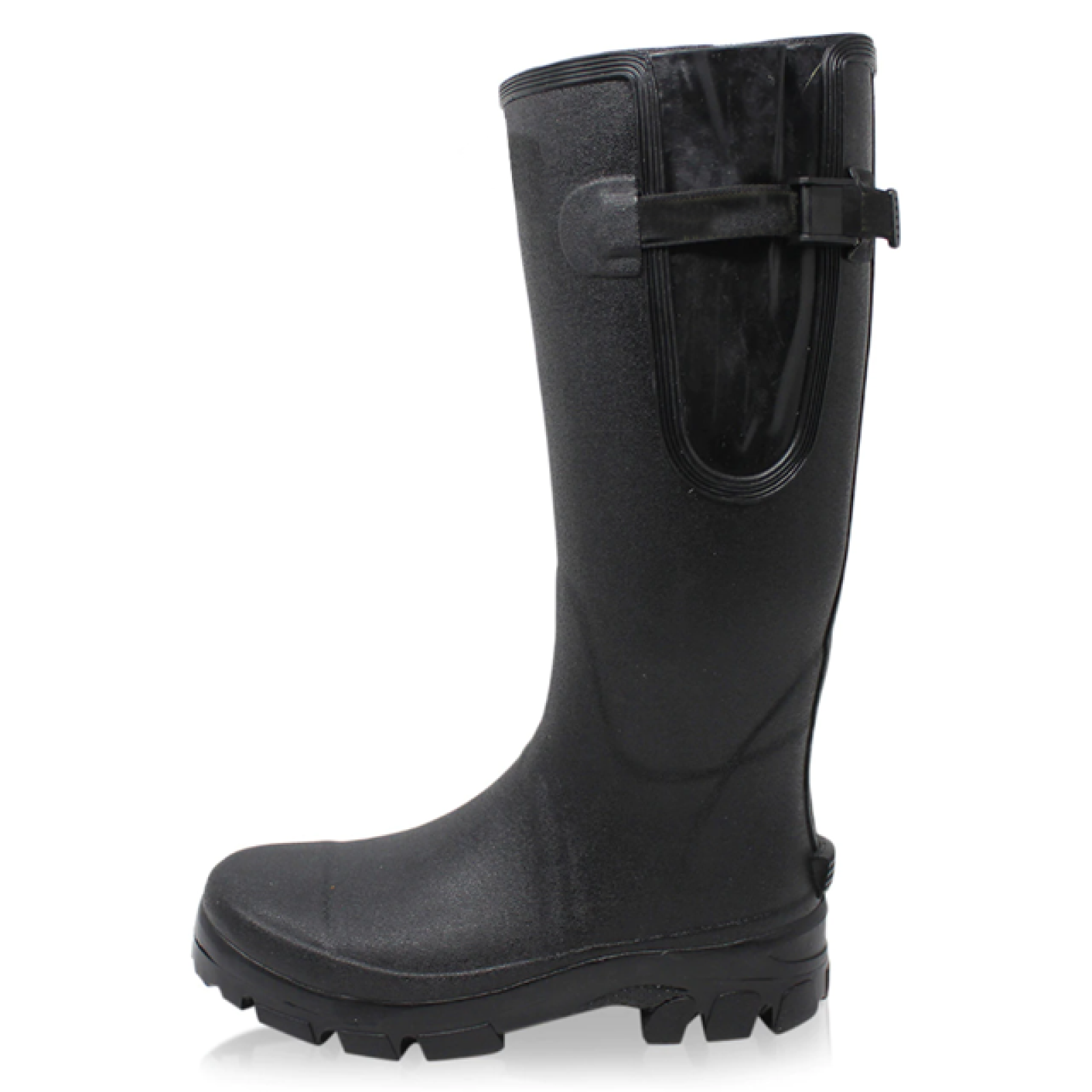 Mens Neoprene Lined Waterproof Wellington Mucker Field Gusset Boots