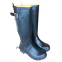 Fashion Popular Knee Hight Lady Rubber Rain Boot Horse Riding Boot For Women Field Welly