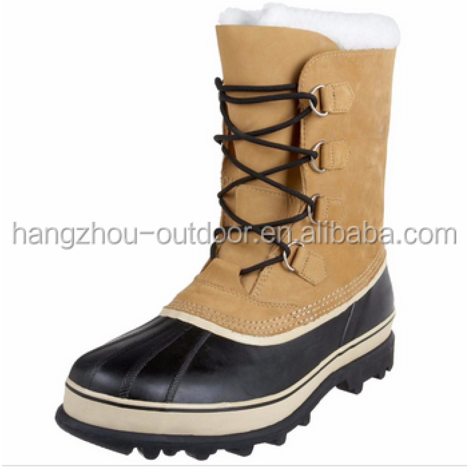 Handmade Men Genuine Leather Winter Boots