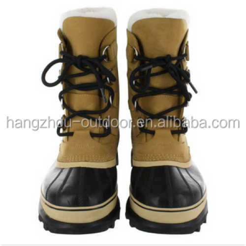 Handmade Men Genuine Leather Winter Boots