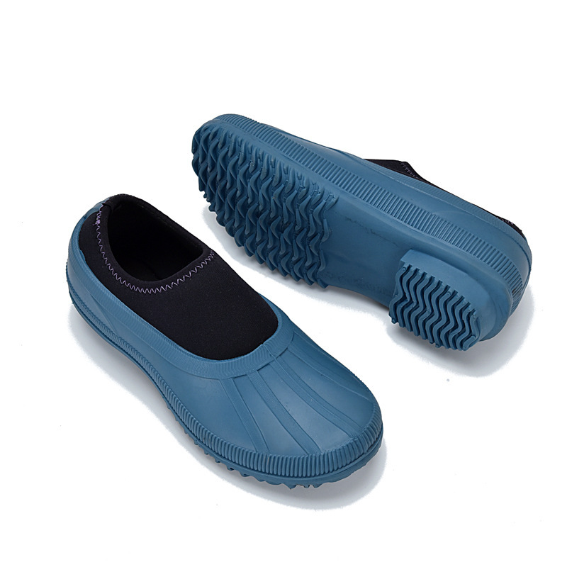 Factory Professional High Quality Diving Shoes Walking Beach Tracing Boots Non-slip Low-top TPR Rain Boots
