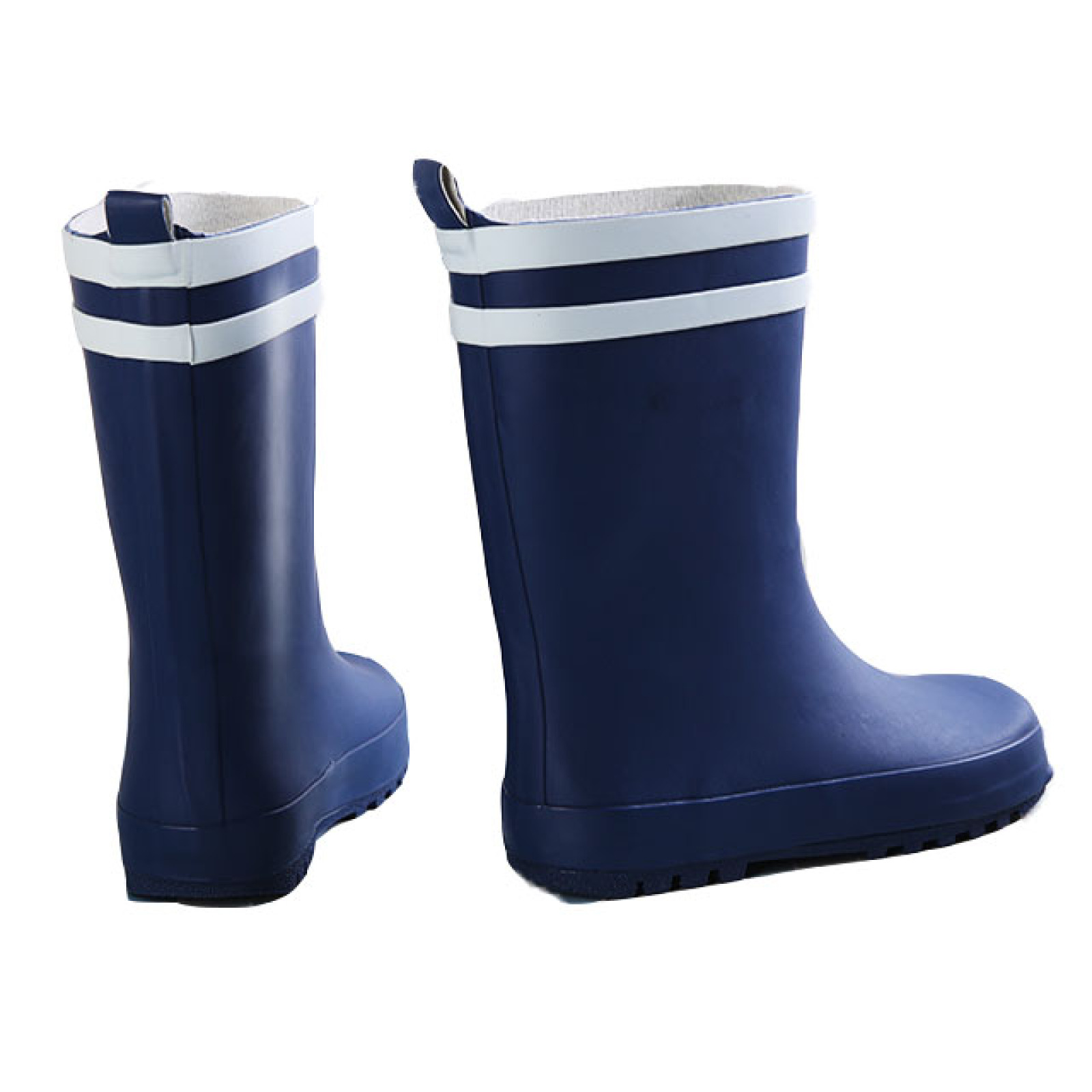 Wholesale Custom Blue Kids Rubber Wellington Gum Boots Children Wellies Rain Boots for Kids