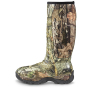 Men's Knee High Outdoor Waterproof Camo Hunting Rubber Boots with Airmesh Lining