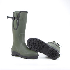 High Quality Neoprene Mens Boots Waterproof Wellington Boots Farming Hunting Natural Rubber Boots