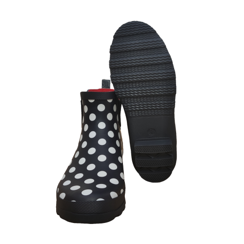 Chelsea Boots Women Ankle Rain Boots Ladies Waterproof Rubber Rain Boot