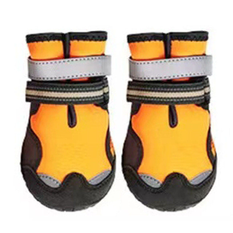 Hot Selling Waterproof Dog Boots Dog Outdoor Shoes For Small Medium Large Dogs With Reflective Straps