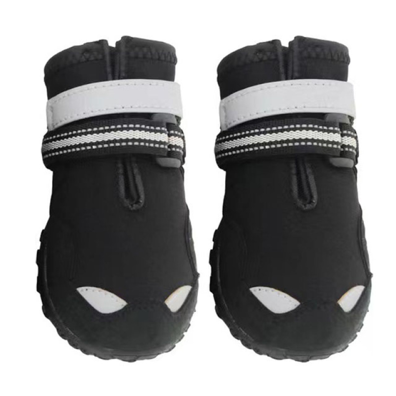 Hot Selling Waterproof Dog Boots Dog Outdoor Shoes For Small Medium Large Dogs With Reflective Straps