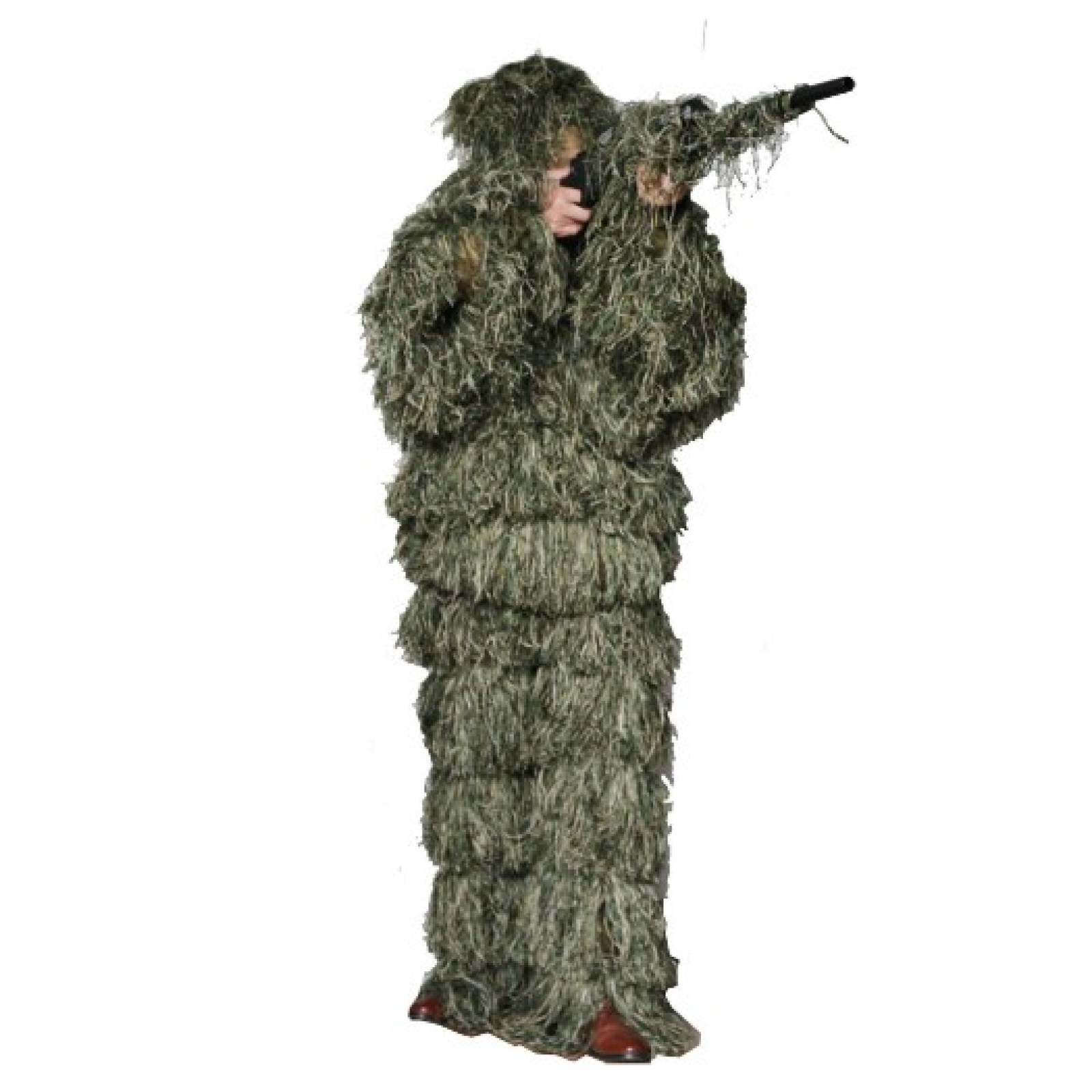 2023  Lightweight and Breathable 3D Woodland camouflage clothing ghillie suit
