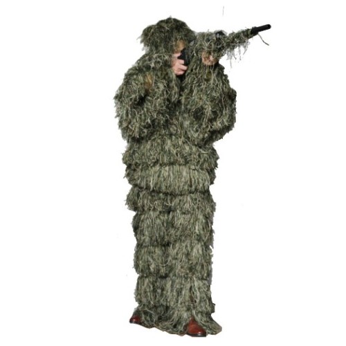 2023  Lightweight and Breathable 3D Woodland camouflage clothing ghillie suit