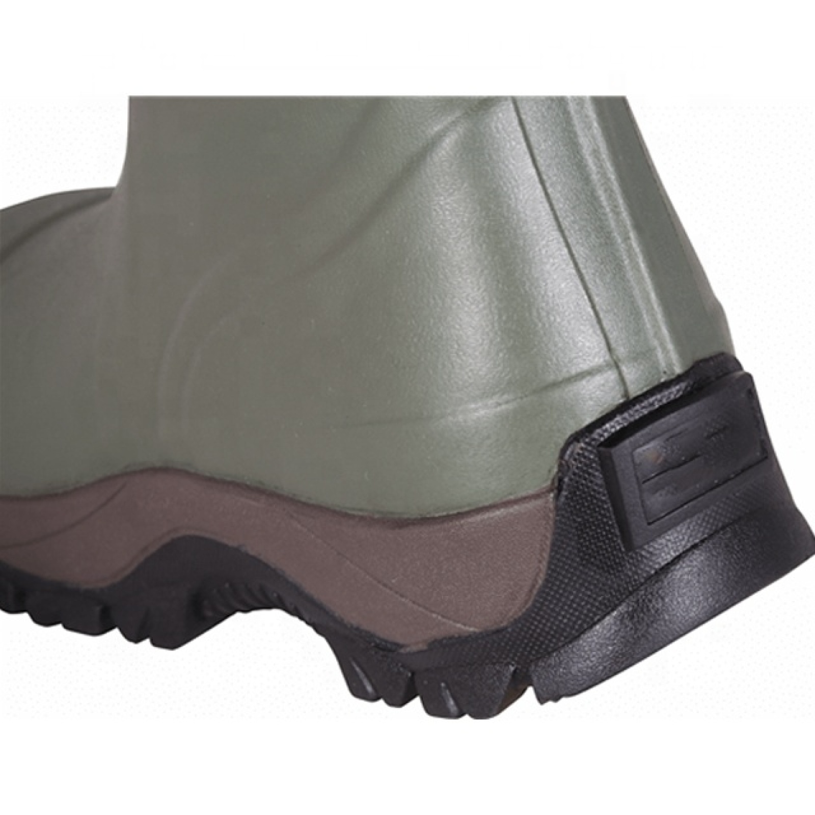 Mens Outdoor Hunting Rubber Wellington Boots with Side Zipper