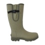 Mens Outdoor Hunting Rubber Wellington Boots with Side Zipper