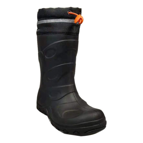 Unisex Kids Fashion Waterproof  Winter TPR Rain Boots