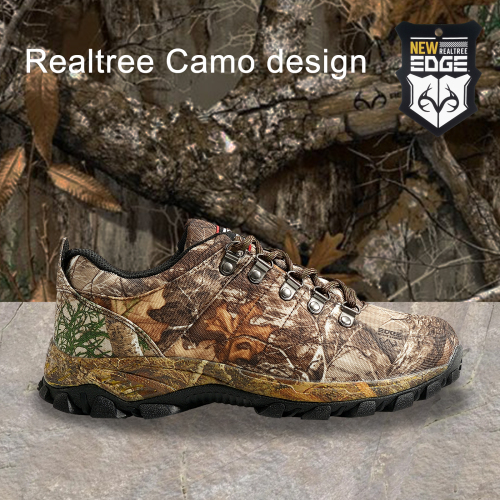 Mens Hunting Boots Wholesale New Styles Waterproof Men Lightweight Hiking Boots Outdoor Walking Boots With Camo Printing