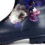 Whosale Tall Wellington Boot Custom Printing Women's Rain Boots Women Rubber Rain Boots
