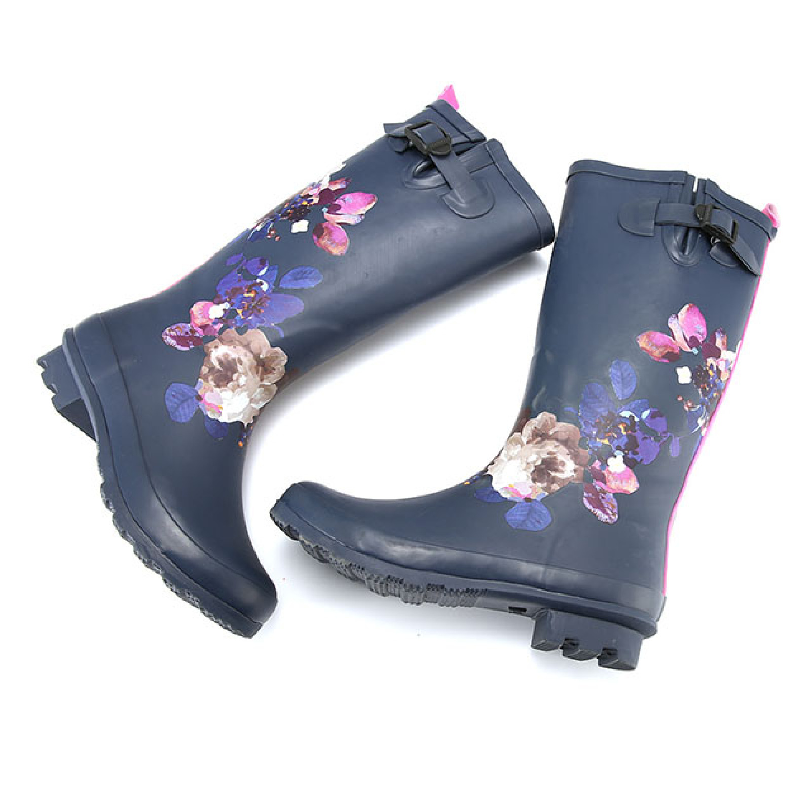 Whosale Tall Wellington Boot Custom Printing Women's Rain Boots Women Rubber Rain Boots