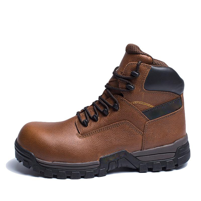 Mens Leather Safety Work Boots