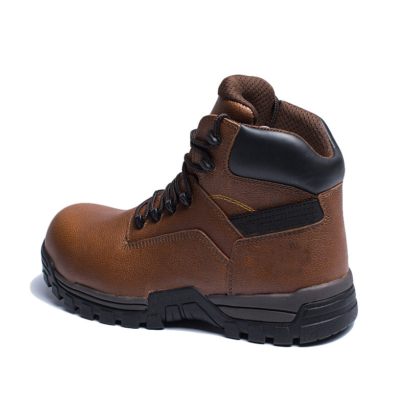 Mens Leather Safety Work Boots