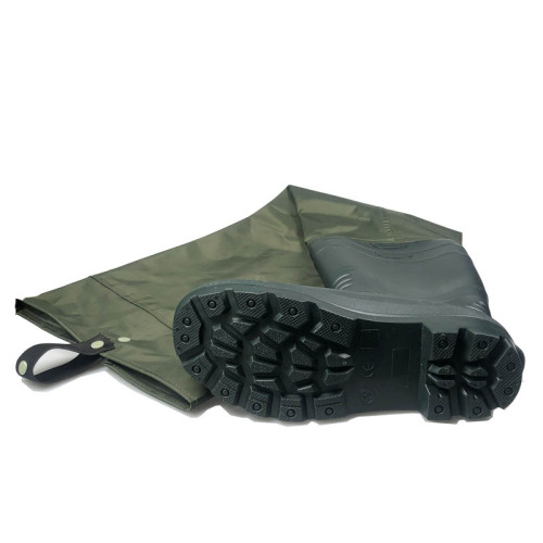 Nylon Hip Waders 100% Waterproof Fly Carse Fishing Thigh Muck Wader