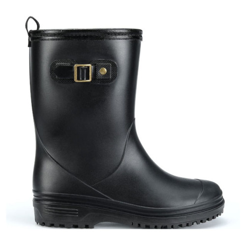 Wholesale New Fashion Waterproof Toddler Black Rubber Kids Wellies Rain Gum Boots for Children