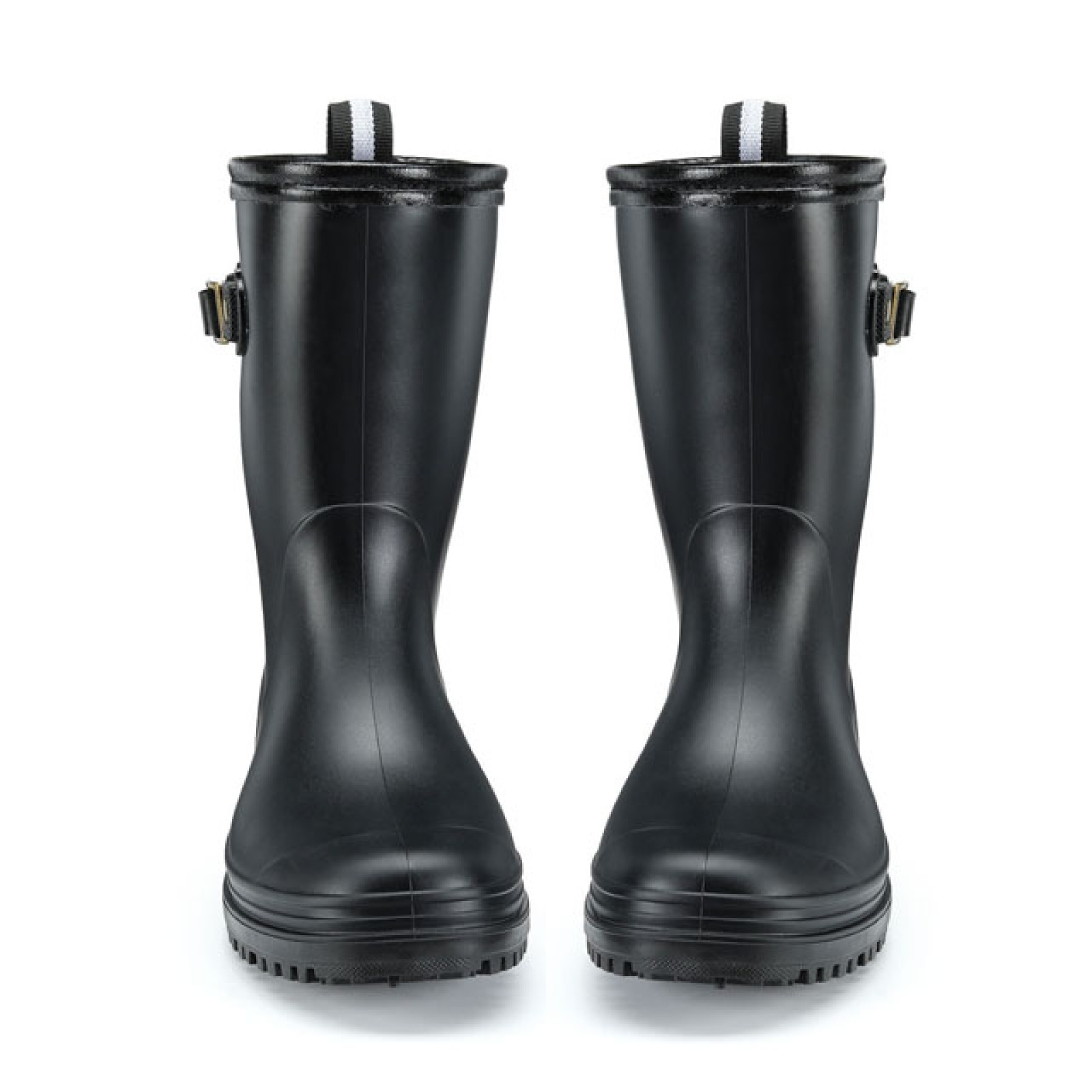 Wholesale New Fashion Waterproof Toddler Black Rubber Kids Wellies Rain Gum Boots for Children
