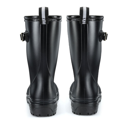 Wholesale New Fashion Waterproof Toddler Black Rubber Kids Wellies Rain Gum Boots for Children