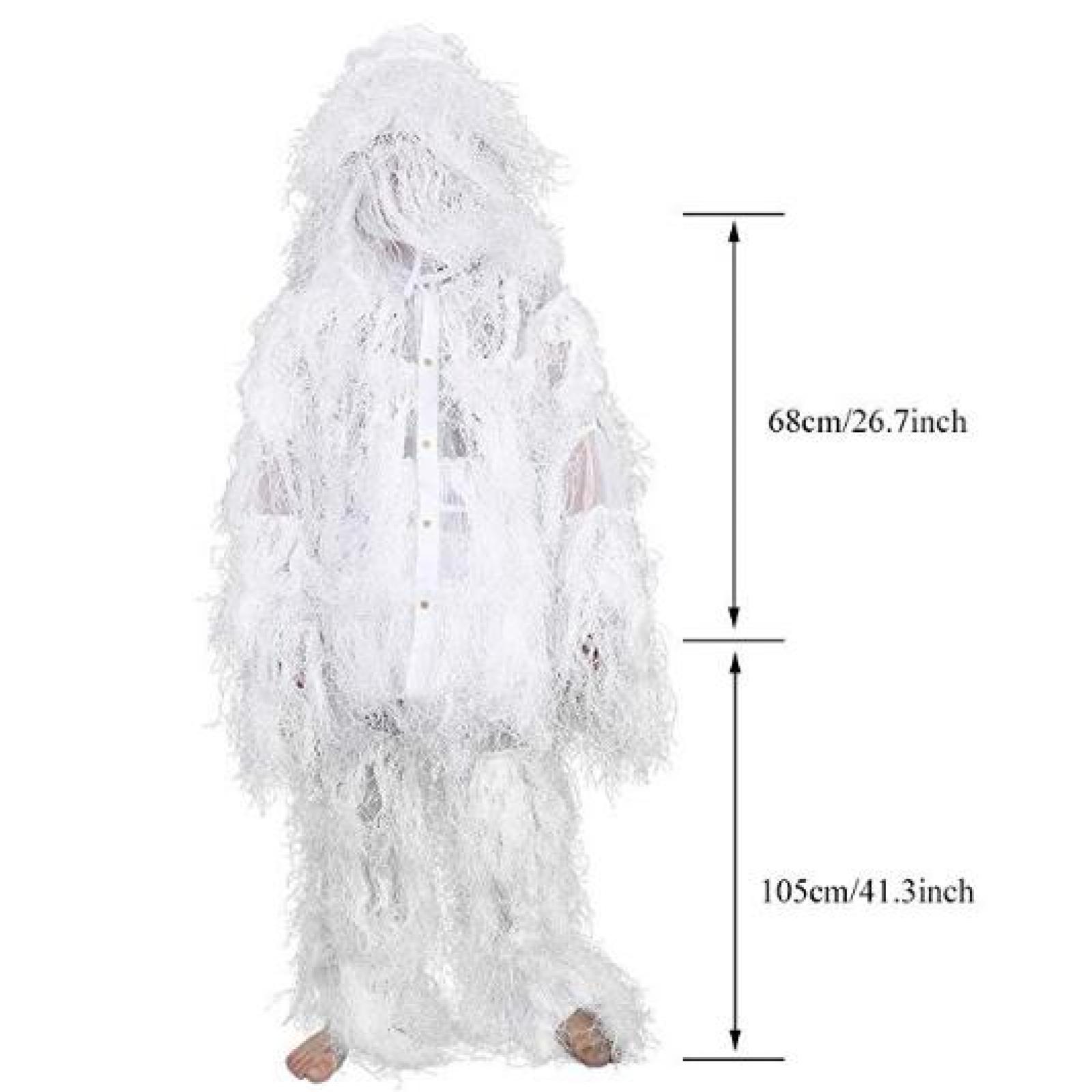 3D Leafy Snow Clothing Hunting suit