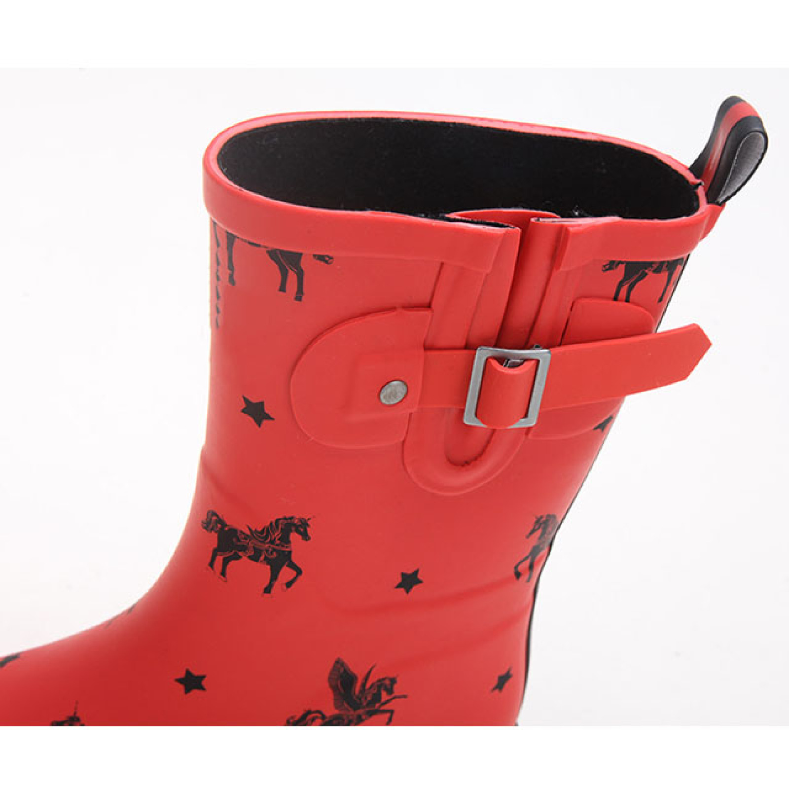 High Quality Wellies Boots Ladies New Styles  Printed Waterproof  Rubber  Boots  Women  Rain Shoes