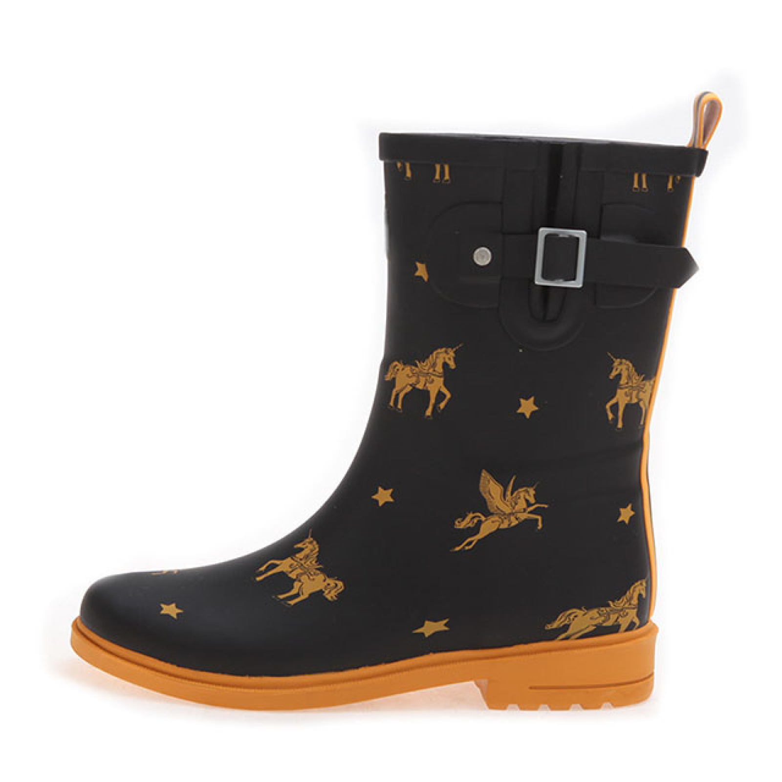 High Quality Wellies Boots Ladies New Styles  Printed Waterproof  Rubber  Boots  Women  Rain Shoes