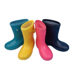 Customized Colorful Children Rubber Rain Boots Waterproof Wellies For Kids Beautiful Gumboots Wholesale