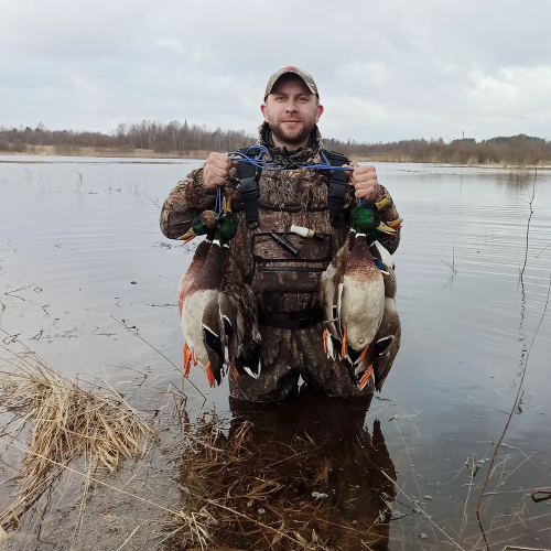 Hunting Waders for Men Camo Neoprene Hunting Chest Waders Waterproof Duck Hunting Wader for Men  Stockingfoot