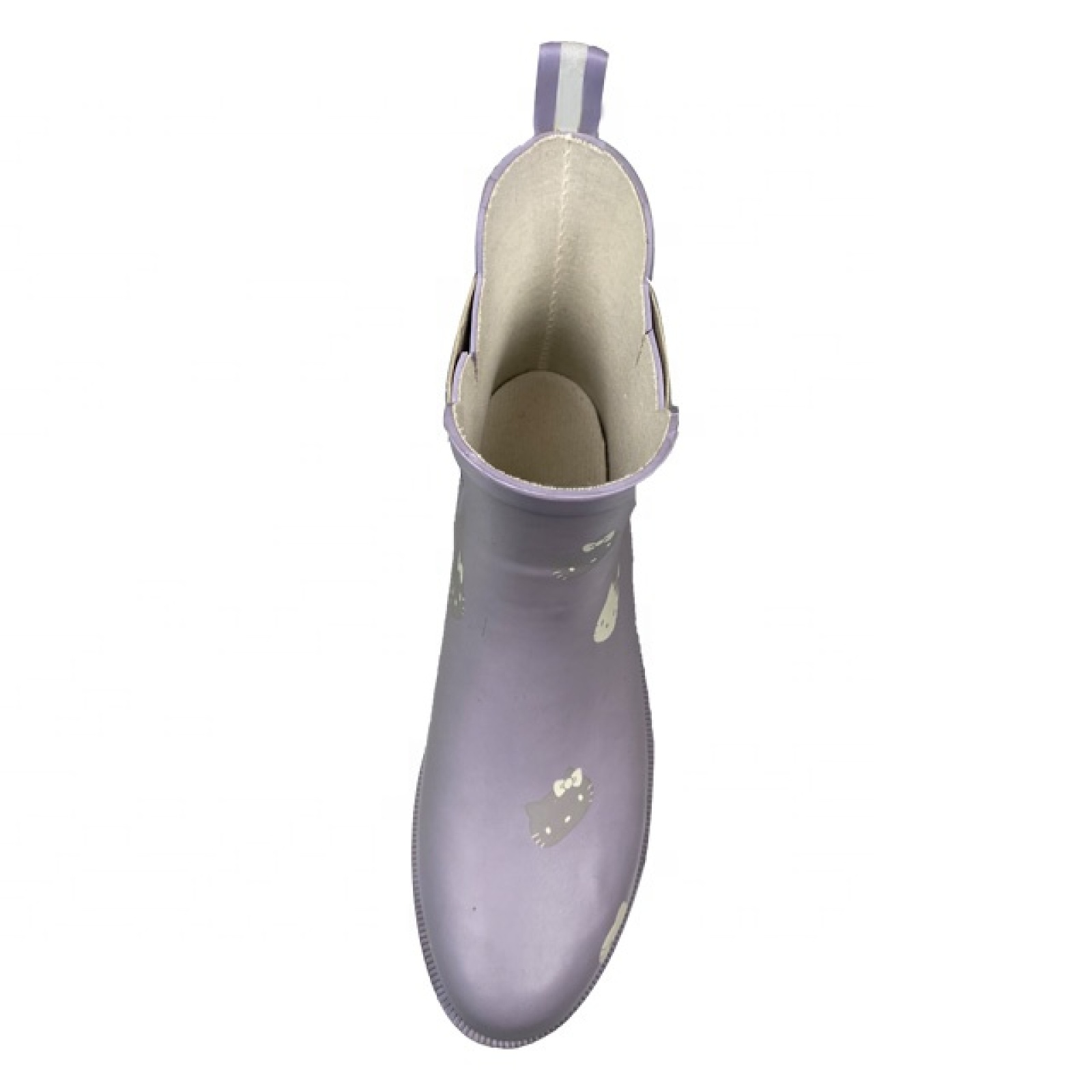 Customized Durable Waterproof Women Rubber Boots Wellington Rain Shoes With Printing