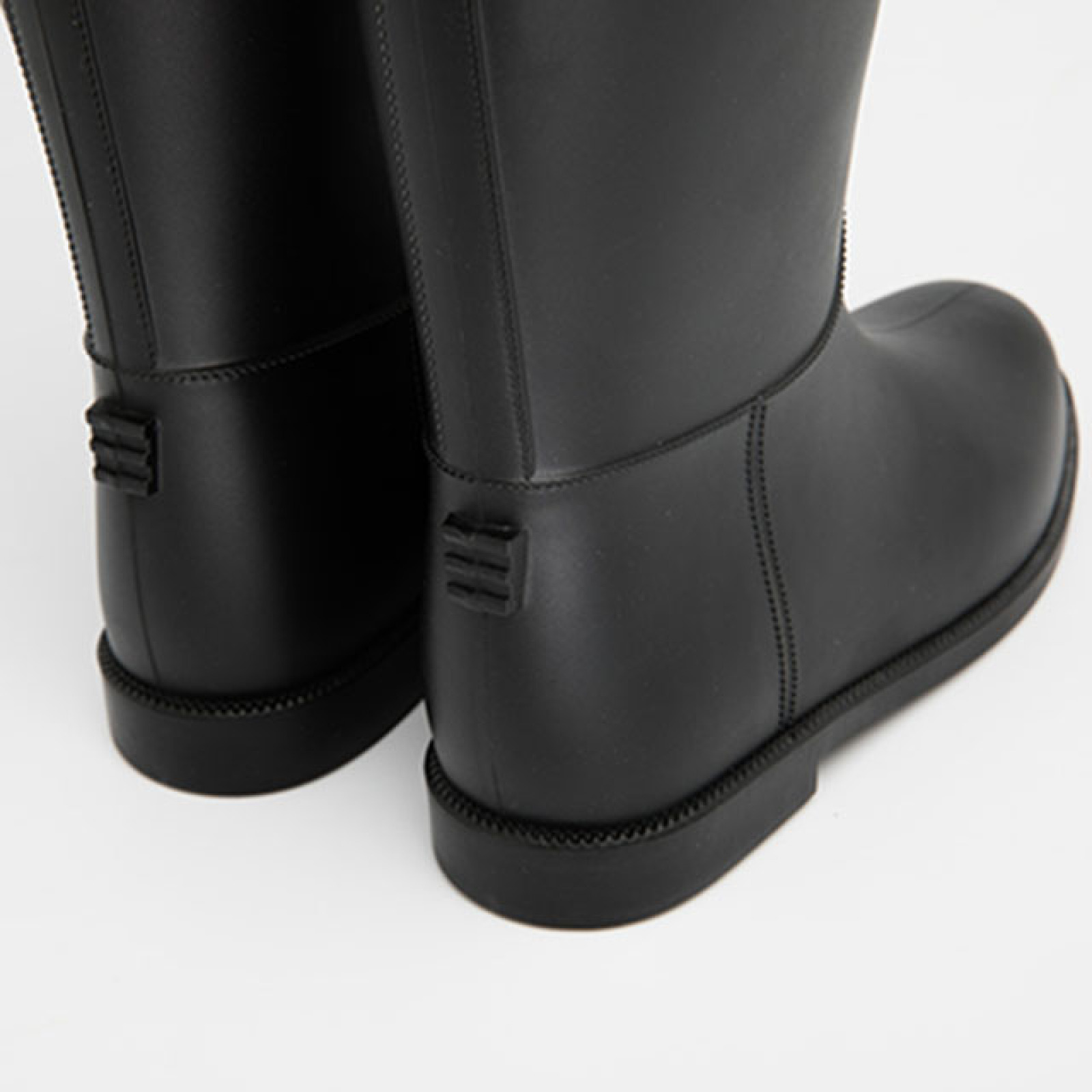 Customized Color PVC Boots  Women Black Rain Boots  Light Knee High Waterproof  Ladies Boots
