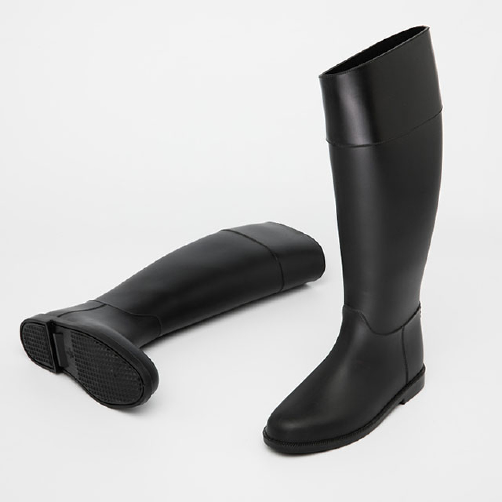 Customized Color PVC Boots  Women Black Rain Boots  Light Knee High Waterproof  Ladies Boots
