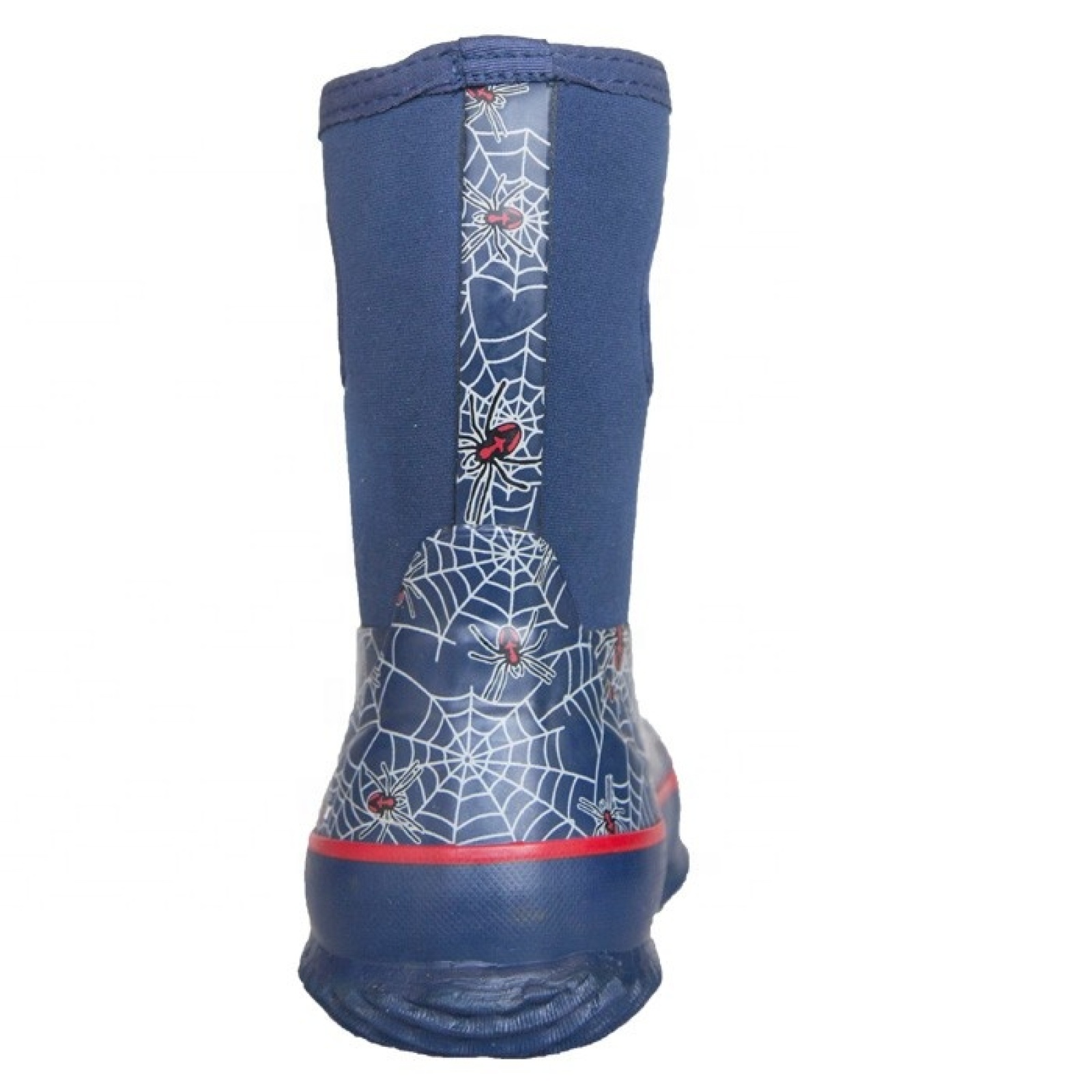 Kids Spider Printed Neoprene Rain Boot