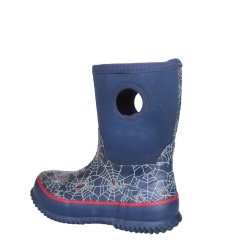 Kids Spider Printed Neoprene Rain Boot