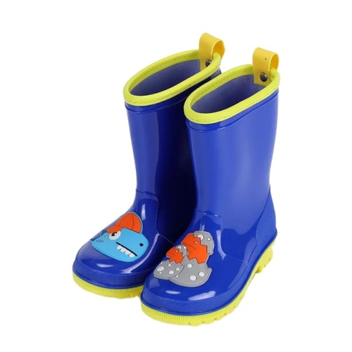 Hot Sale Children Rain Shoes Girls Baby Boys Water Boots Rubber PVC Anti-Slippery Mid-Calf Rain Boot Kids