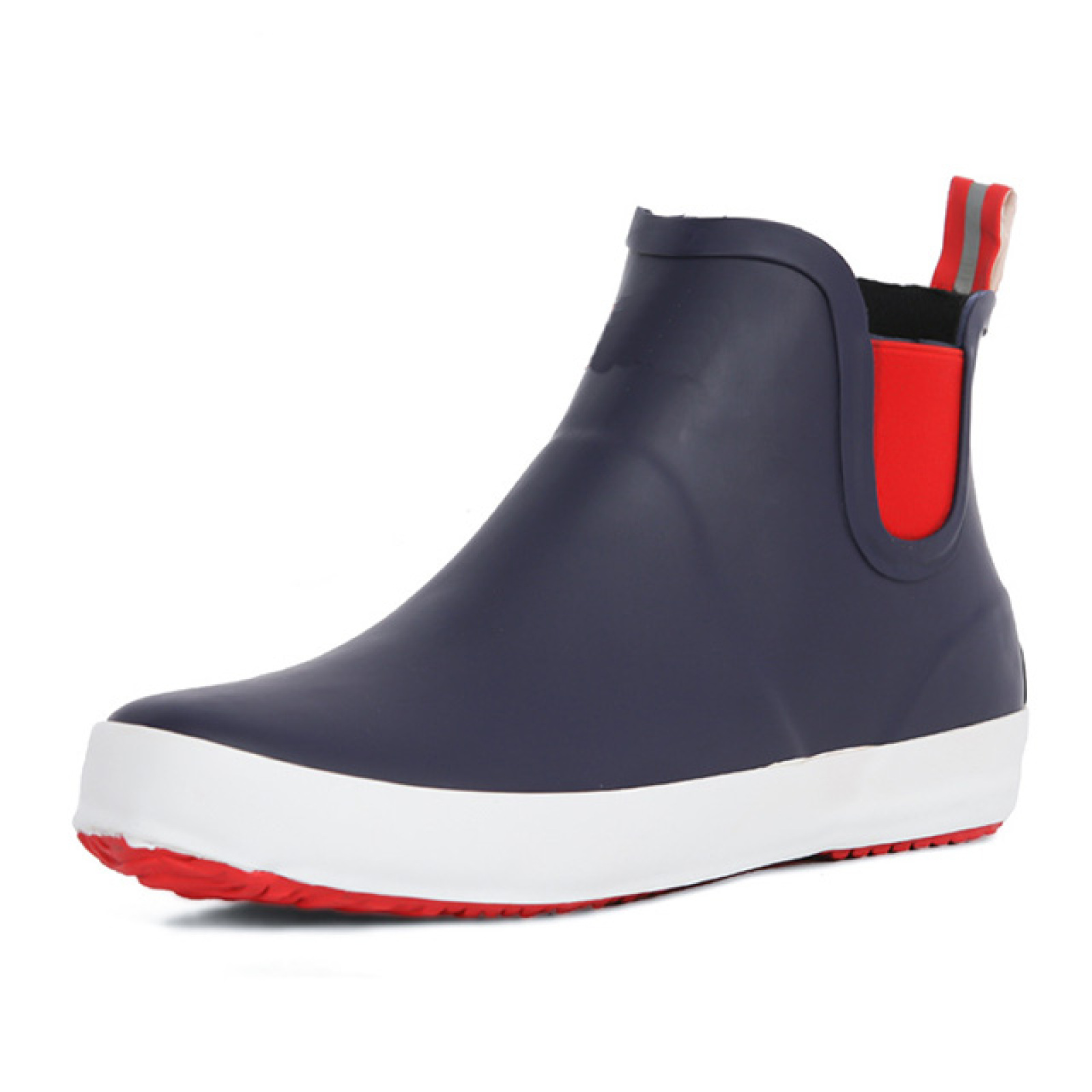 Chelsea Boots Men's Low Top Fashion Waterproof Anti-slip and Wear-resistant Rubber Rain Boots