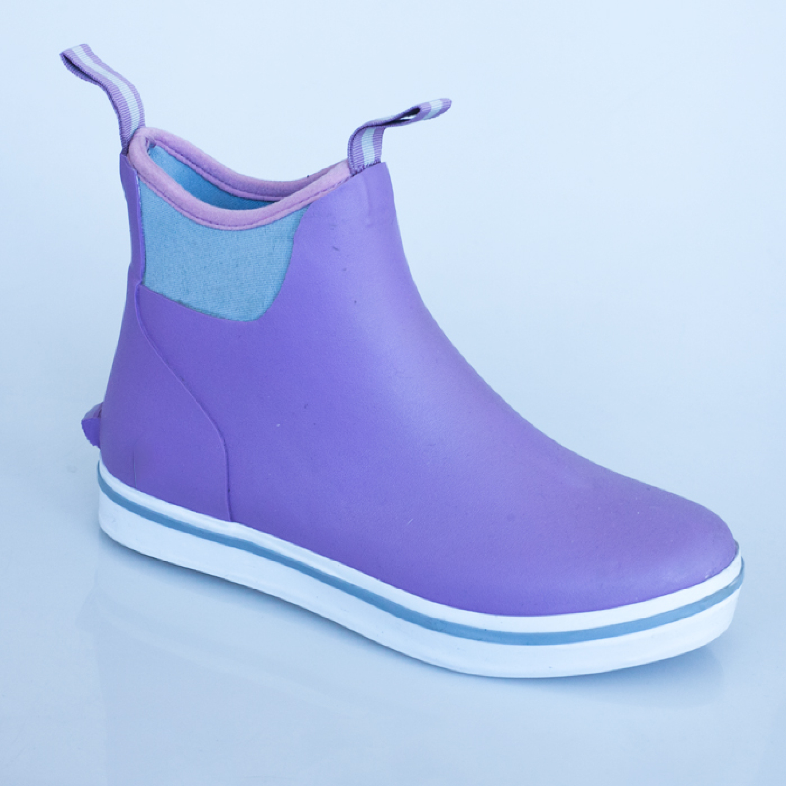 Women's Rubber Deck Boots Ankle Fishing Rubber Boots