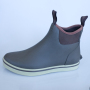 Women's Rubber Deck Boots Ankle Fishing Rubber Boots