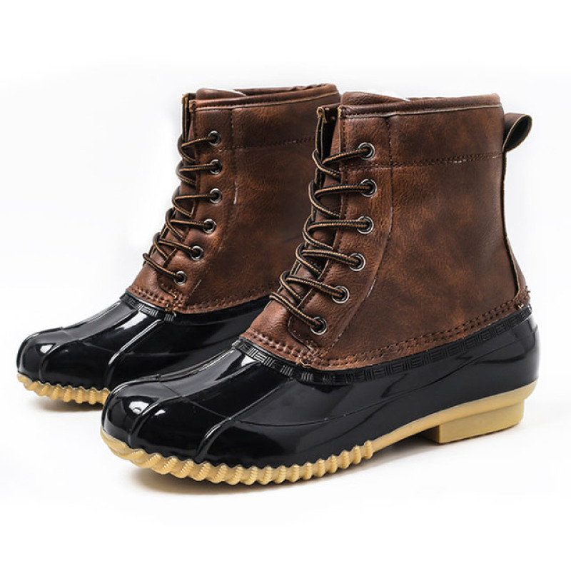 Wholesales Hot Selling Ladies Fashion Winter Duck Boot With Waterproof Effect