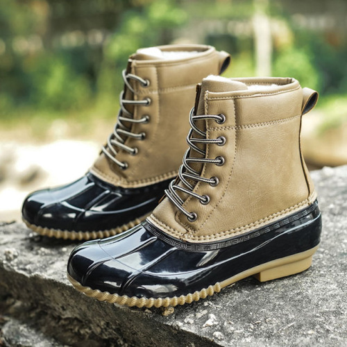Wholesales Hot Selling Ladies Fashion Winter Duck Boot With Waterproof Effect