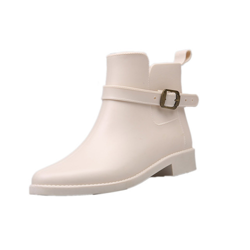 New Fashion Women's Low Top Anti-slip PVC Rain Boots