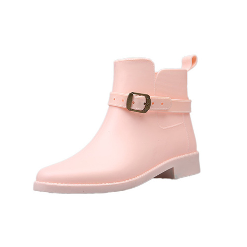 New Fashion Women's Low Top Anti-slip PVC Rain Boots