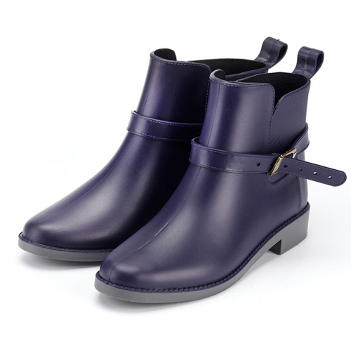 New Fashion Women's Low Top Anti-slip PVC Rain Boots