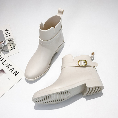New Fashion Women's Low Top Anti-slip PVC Rain Boots