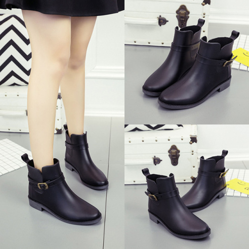 New Fashion Women's Low Top Anti-slip PVC Rain Boots