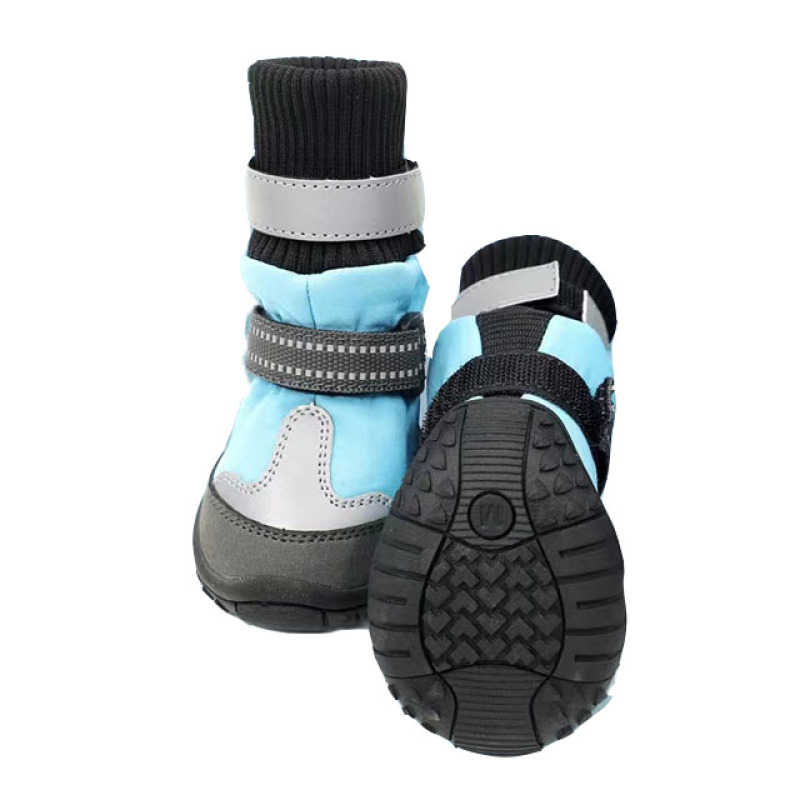 High Quality Outdoor Wholesale Breathable Dog Walking Hiking Boots Shoes for Running with Rubber Soles Dog Boots